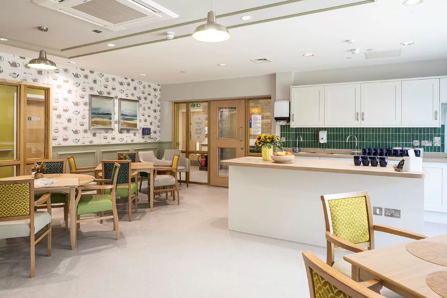 Oakwood Court extension_communal kitchen