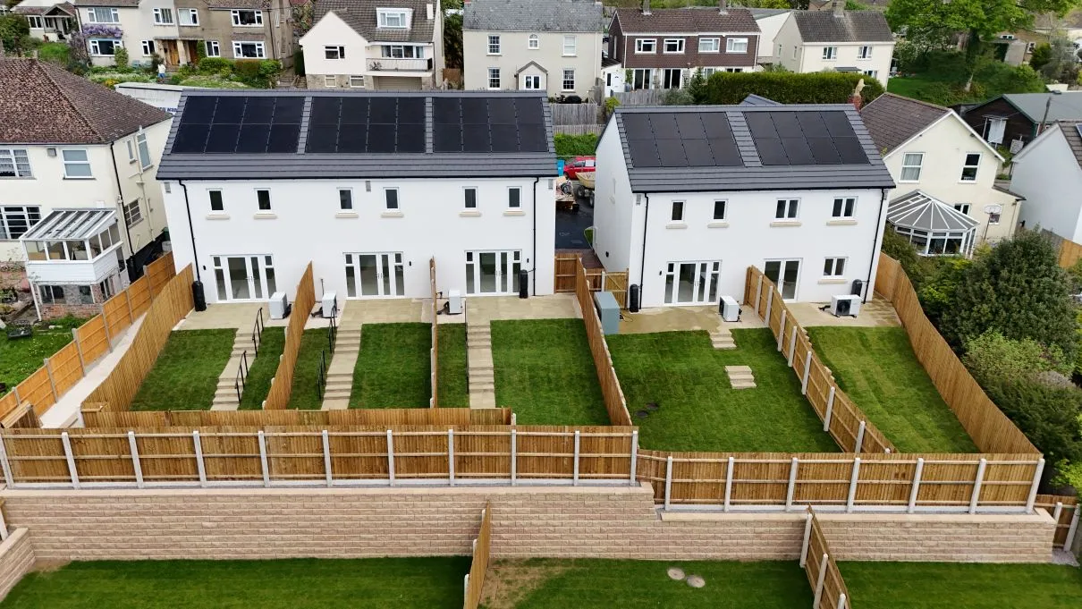 Glebelands, Cam – garden view